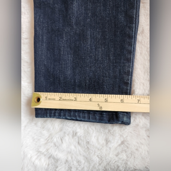 J. Jill Women's Size 10 Smooth Fit Slim Ankle Blue Denim Jeans Stretch - Picture 9 of 9
